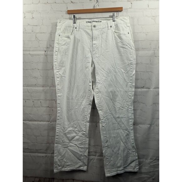 Cato Denim - Cato Premium Jeans Womens Size 16 White Casual 5 Pockets Denim